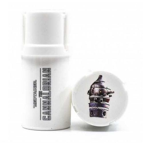 The Medtainer - Triturador/ Pote - Star Wars - Branco Cannalorian